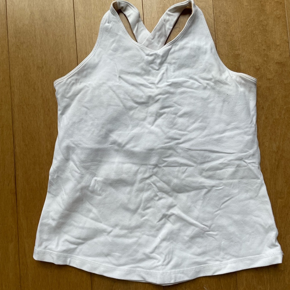 Lululemon White tank